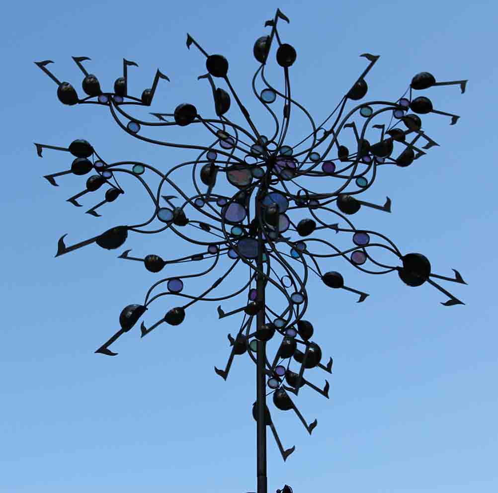 Artist Sculture in Austin Texas Dowtown